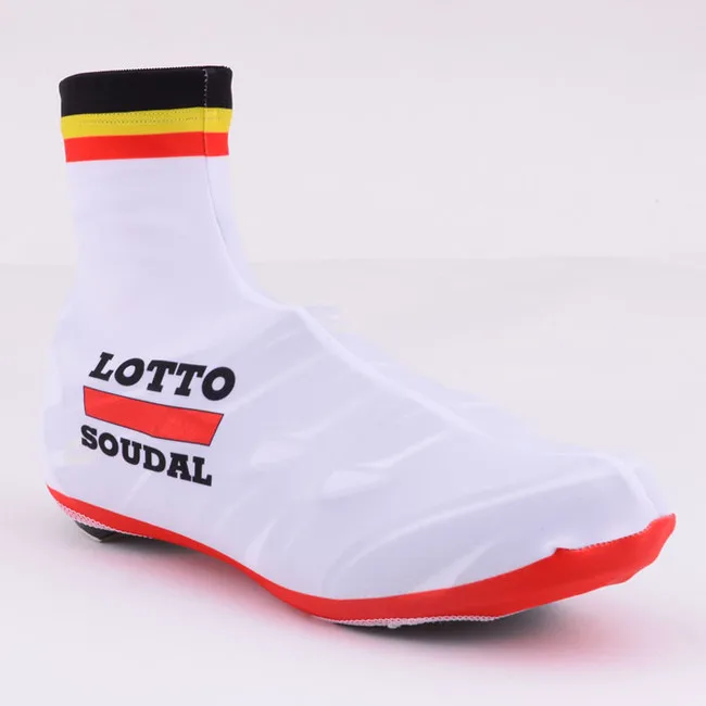 

2019 LOTTO SOUDAL TEAM Cycling Shoe Cover Sneaker Overshoes Lycra Road Bicycle Bike MTB Cycling Shoe Cover Size S-3XL