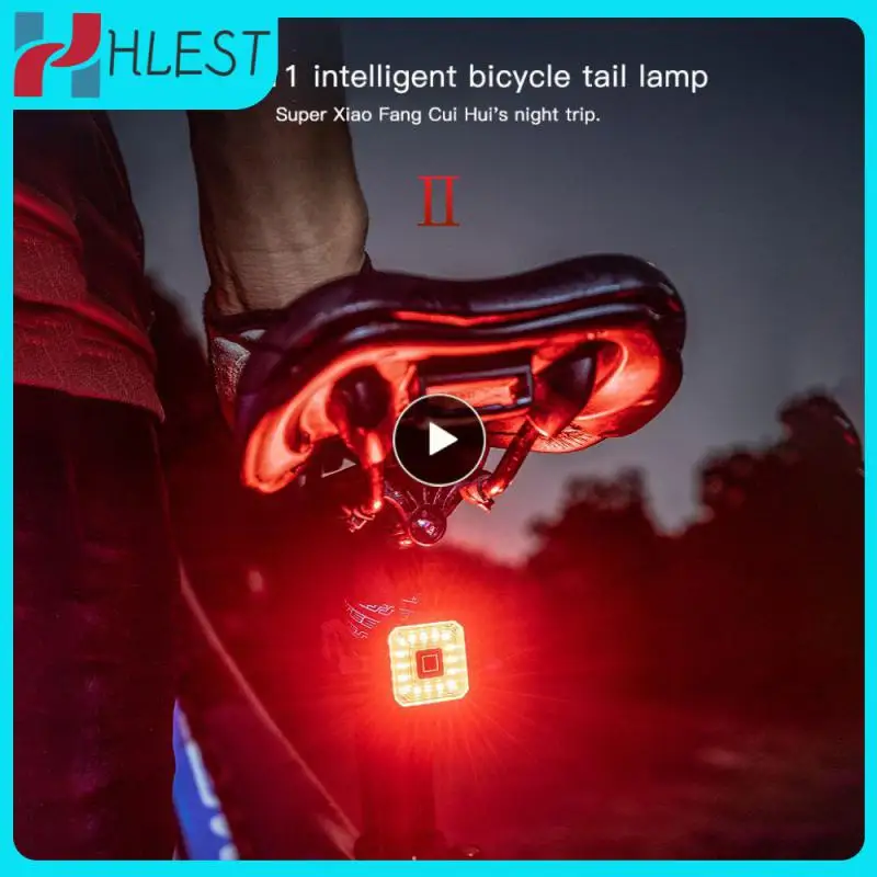 

Bike Tail Light Ultra Bright LED Bike Light Rechargeable Auto On/Off IPX4 Waterproof Brake Sensing Light Car Headlight Bulbs
