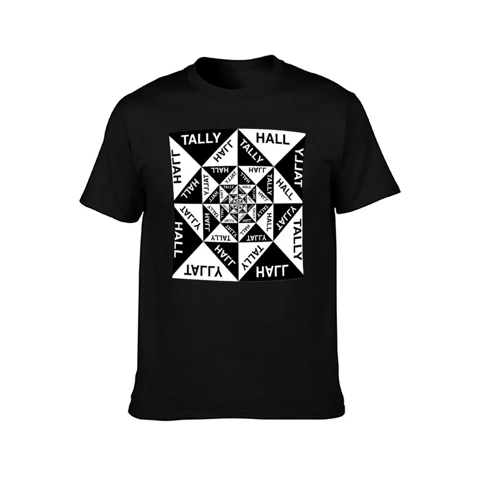 Футболка Tally Hall черно-белая с постером летний топ футболки аниме Мужская одежда