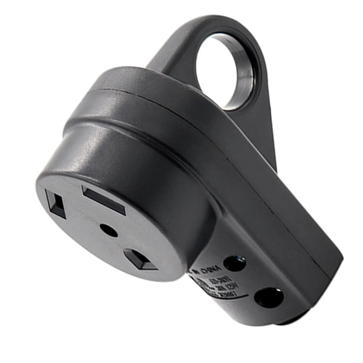 

1PC Male Replacement Plug 125V 30A Practical Hand Grip Ergonomic US Style RV Plug Electrical Plug Adapter