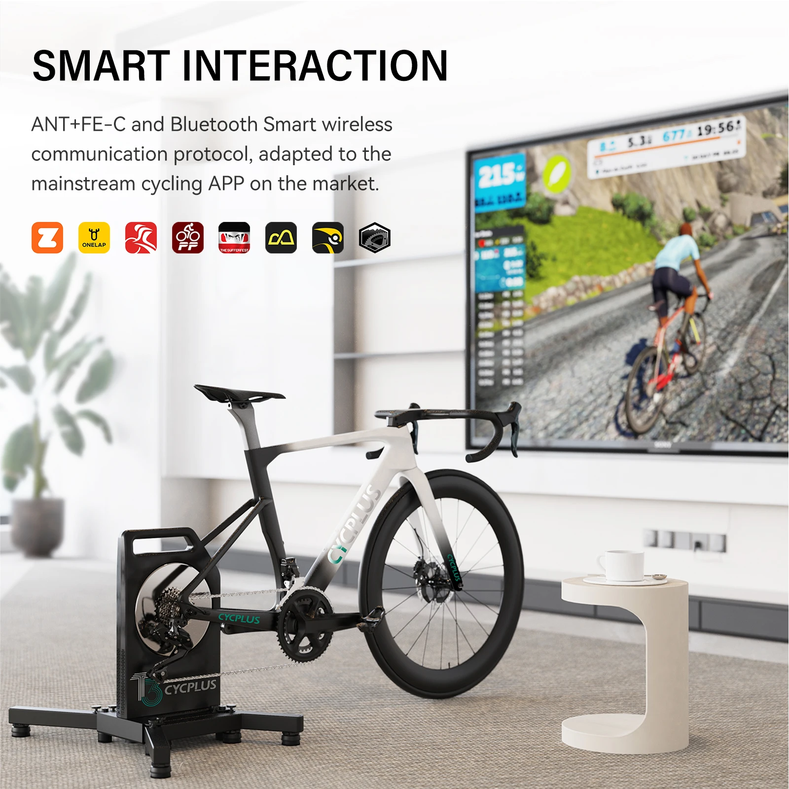 Велотренажеры и аксессуары CYCPLUS T3 X-типа со складной конструкцией для домашнего использования (art.: 3920dc141b31f) - 3920dc141b31f