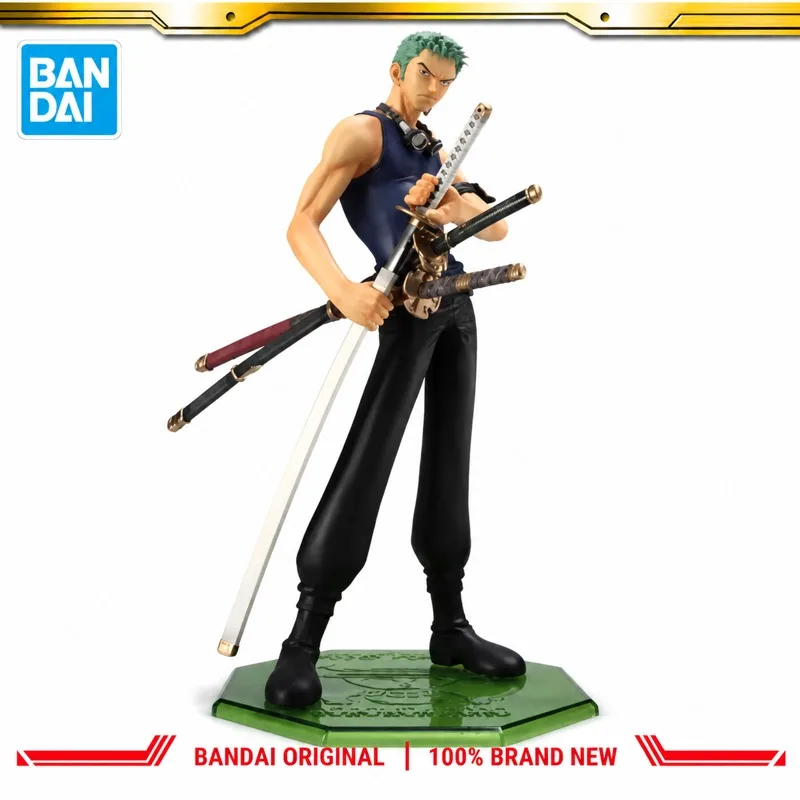 Фото В наличии: Оригинальная фигурка Bandai Megahouse One Piece Ророноа Зоро, новая, в коробке, модель аниме-персонажа, игрушка. №1