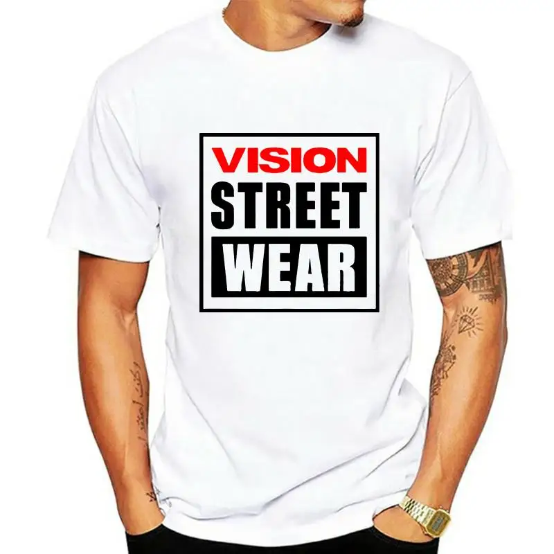 

Vision street wear logo одежда для футболок Men