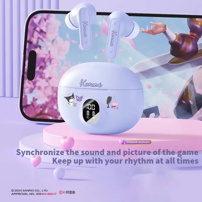 TWS-наушники Sanrio D56 с поддержкой Bluetooth 5 4 и функцией шумоподавления