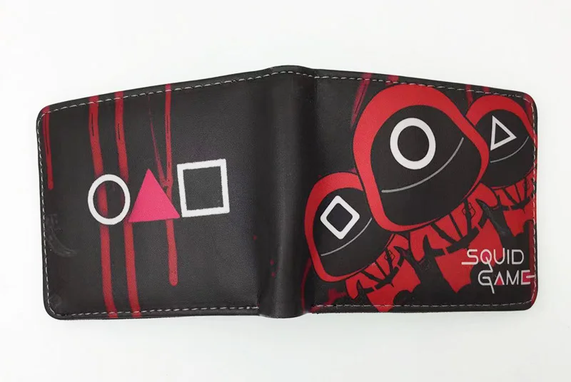 Женский короткий кошелек для косплея с карманом монет |