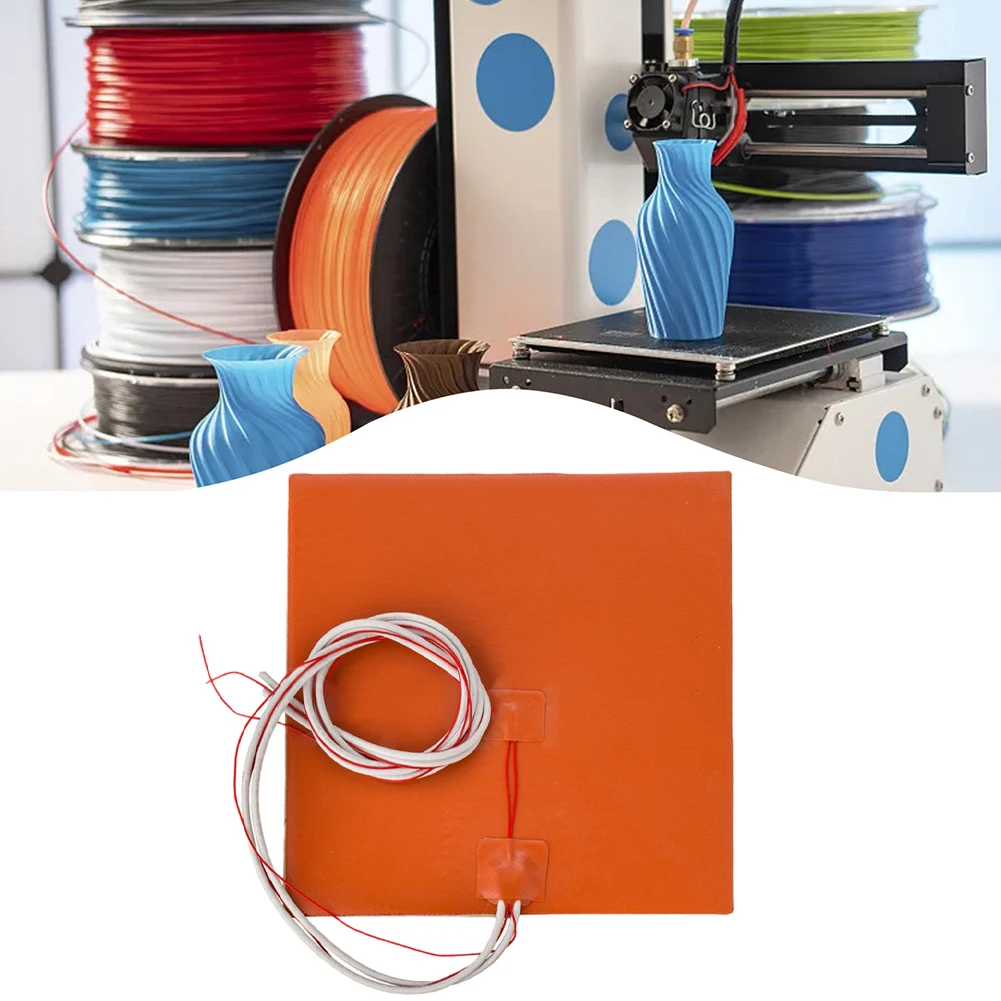 Силиконовая грелка с водонепроницаемым резиновым слоем мощность 220 В 500 Вт для Ender