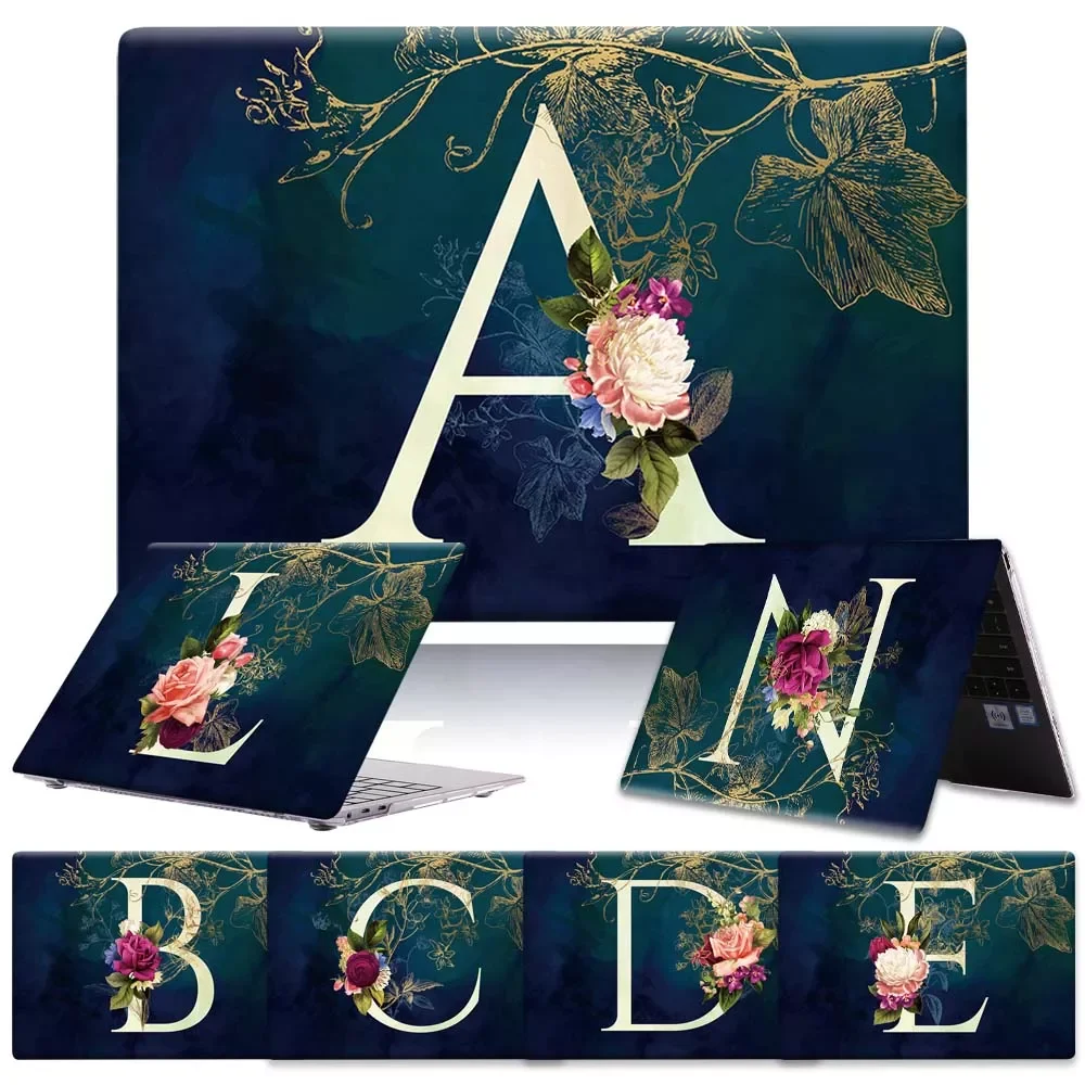 

Laptop Case for Huawei Matebook 13/14/D14/D15/X Pro/X 2020 /Honor Magicbook 14/ 15/Pro 16.1 Letters Pattern Hard Laptop Shell