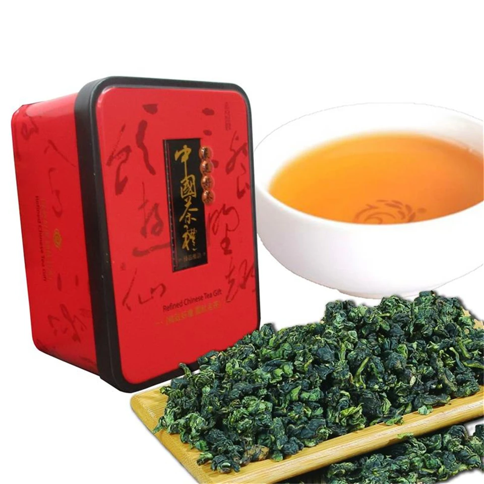 

2022 Chinese Tea Oolong Anxi Ti Kuan Yin Benshan Tea Tiguanin Natural Ti Kuan Yin Tea Green 70g Gift Package Droshipping