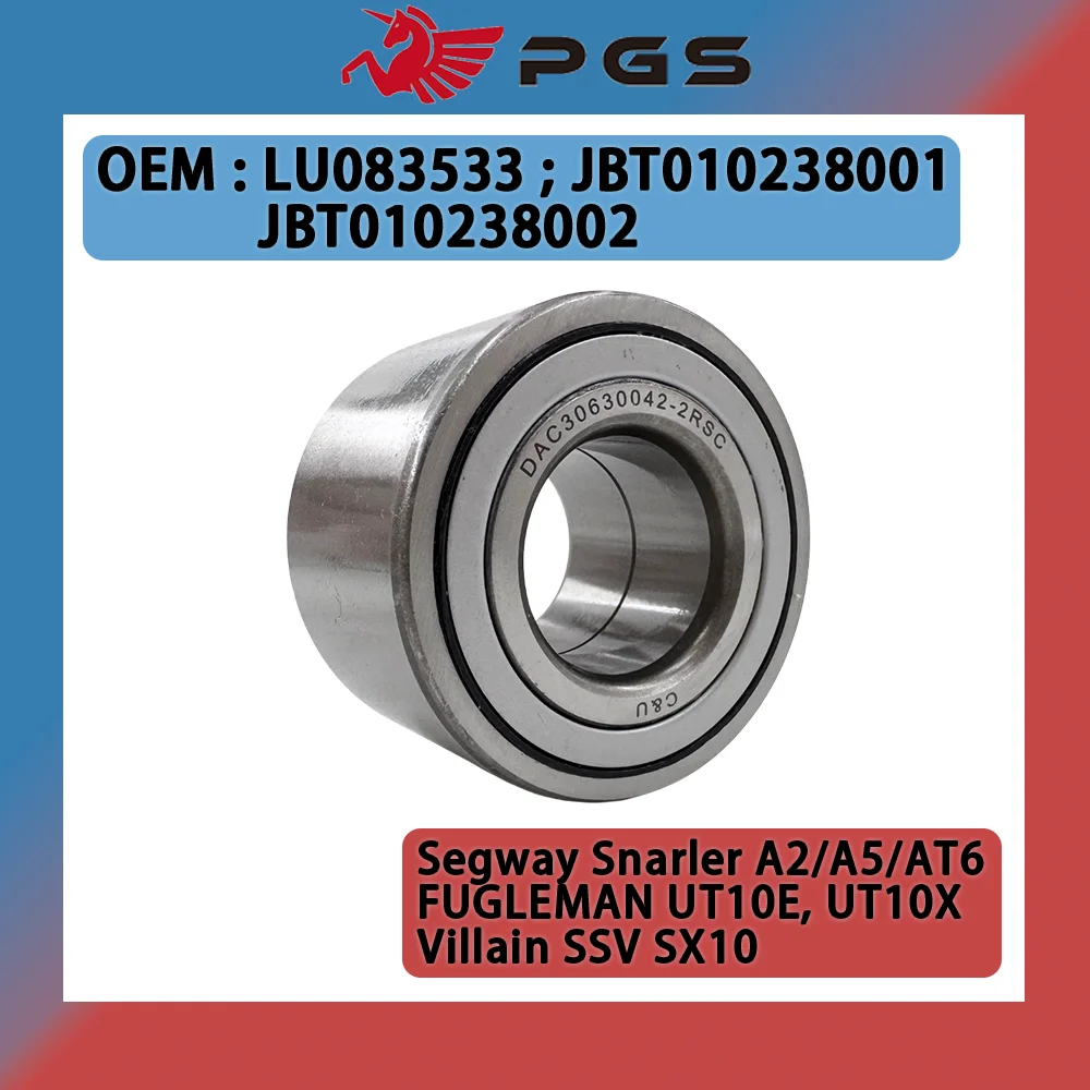 

Hub Bearing For Segway Snarler A2/A5/AT6 Villain SSV SX10 FUGLEMAN UT10E UT10X JBT010238002 JBT010238001 LU083533
