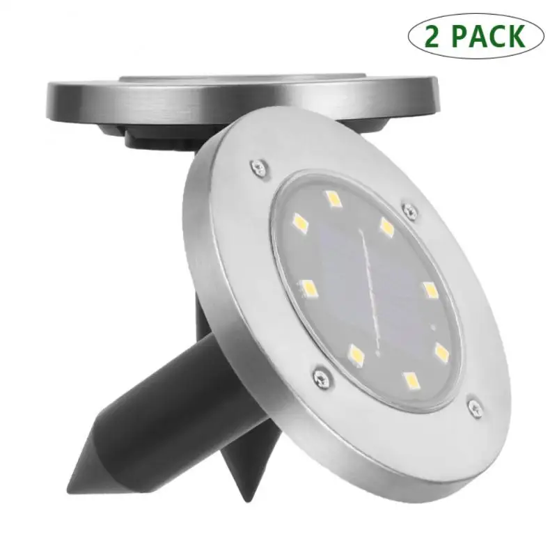 

1pc Solar Powered Ultrasonic Repeller Solar Light Underground LED Lights For Outdoor Garden Lawn Lights IP65 Waterproof Lights