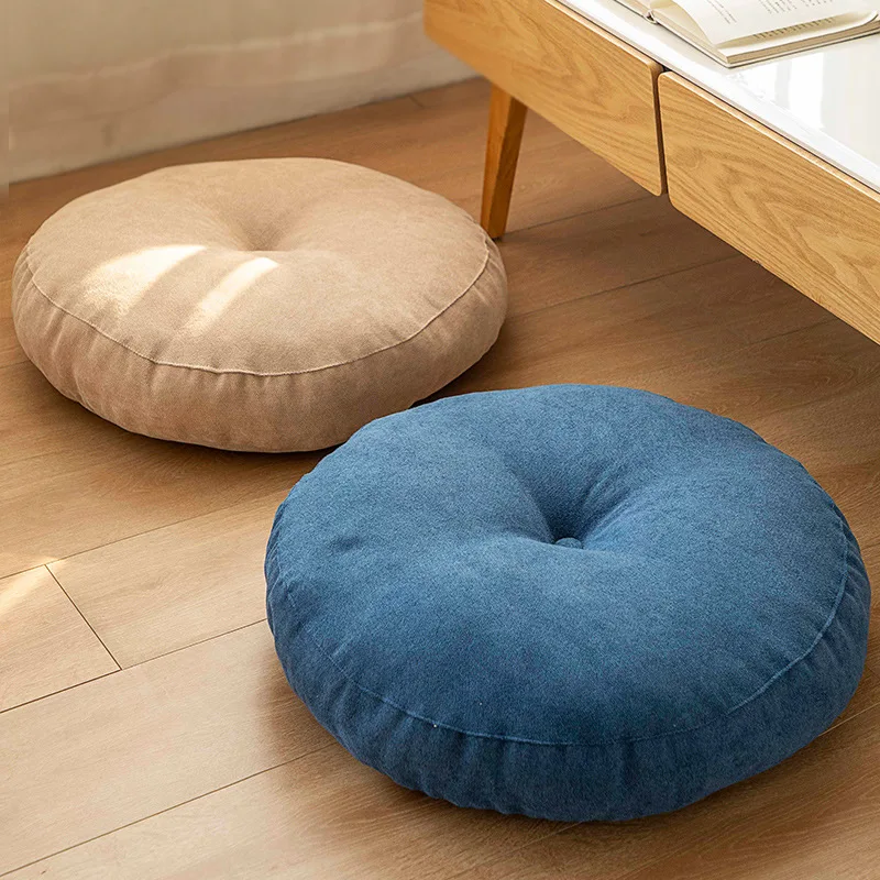 Cushion Tatami Prayer Mat Cattail Hassock Bench Seating Pad Pouf