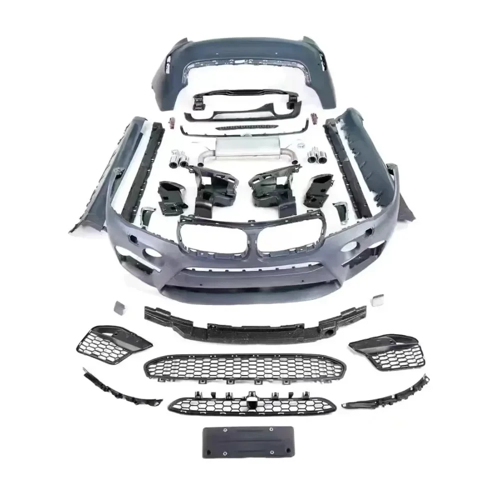 Комплект кузова X6M из полипропилена автомобильные бамперы комплект боковых юбок