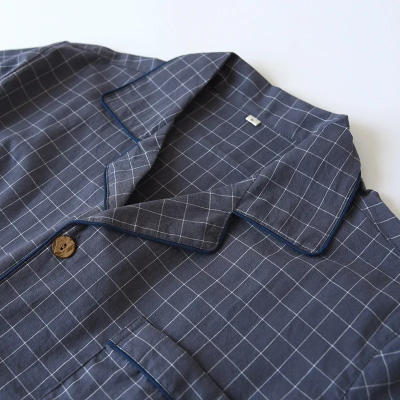 Новинка 2024 мужские летние Пижамные комплекты тонкие шорты с коротким рукавом