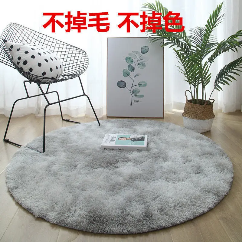 

Легкий роскошный круглый ковер, туалетный столик, подвесная корзина для общежития, одеяло, коврик для занятий йогой в Интернете, напольный к...