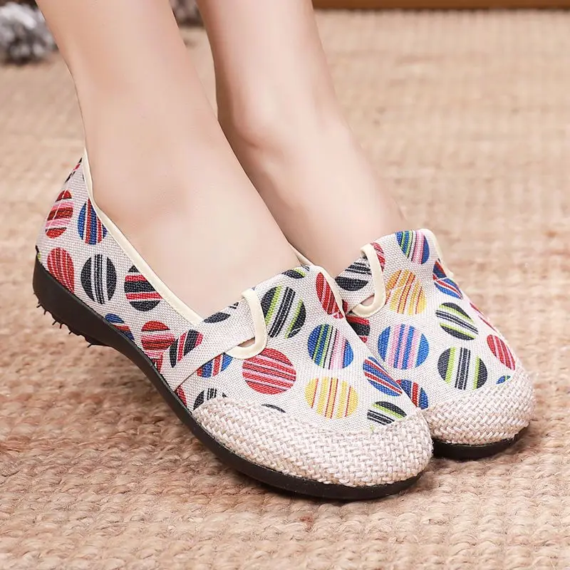 2023 New Lafer Cloth Shoes Women's flat cloth shoes Lazy casual Korean canvas shoes Zapatillas Mujer Espadilles Mujel Lona