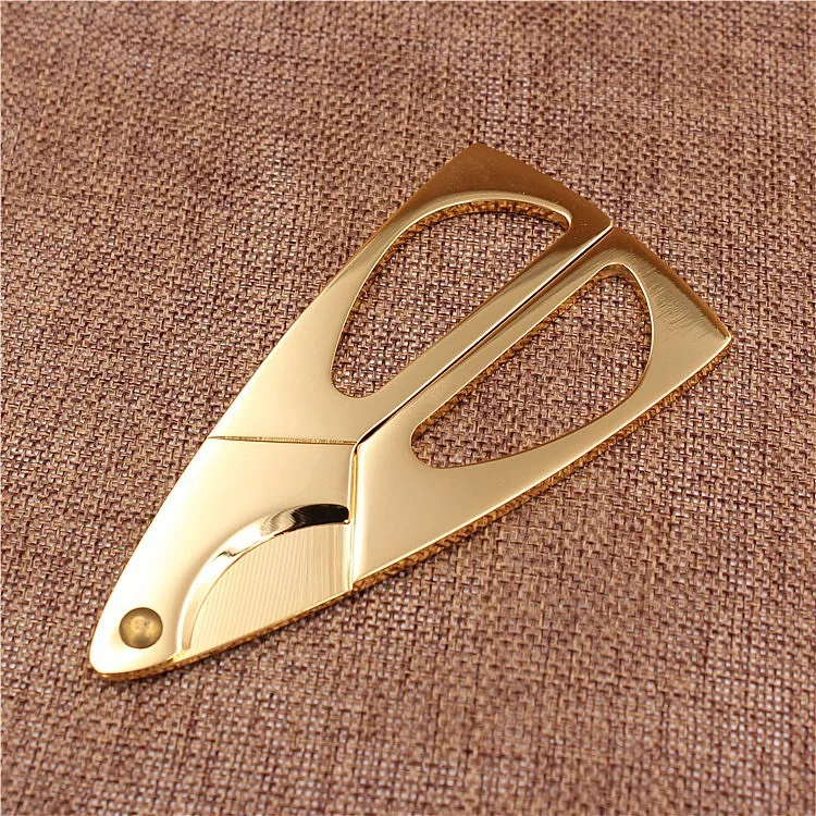 Золотой резак для сигар металлические классические гильотинные ножницы подарок