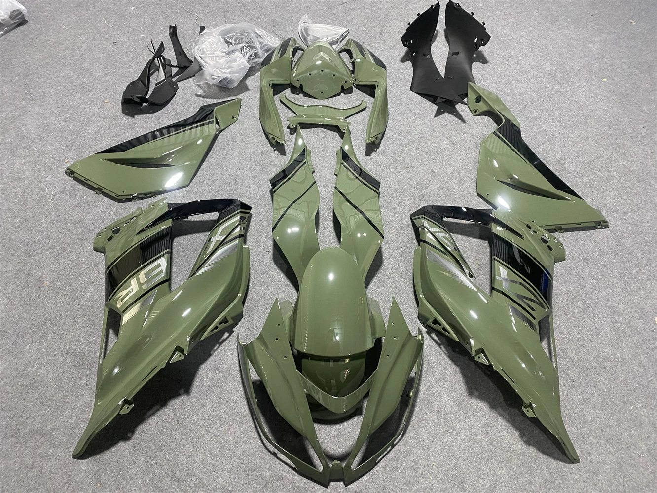 Новый комплект обтекателей из АБС-пластика для ниндзя модель 636 599 2013 2014 2015 2016 2017