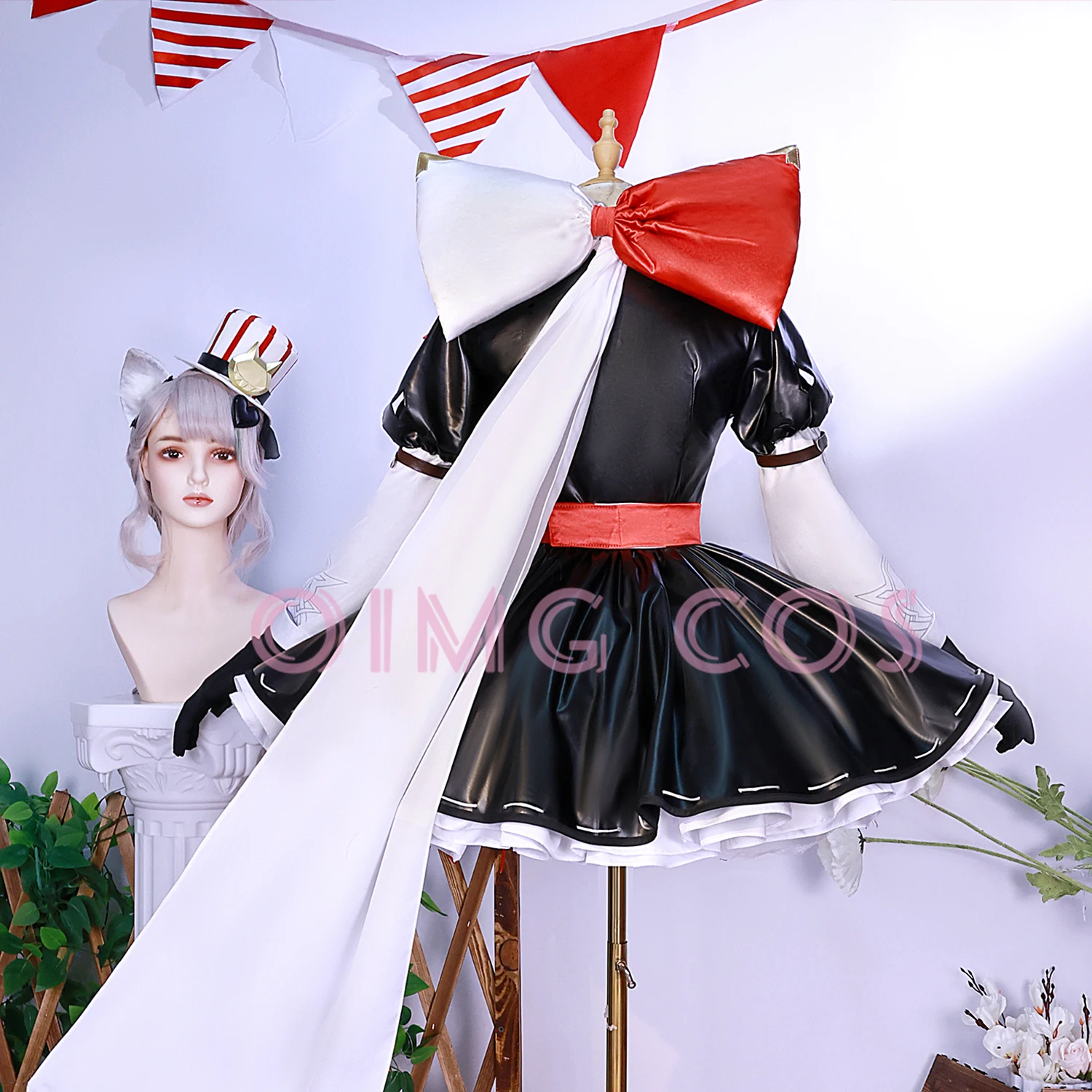 Женский парик для косплея Genshin Impact Lynette Lyney