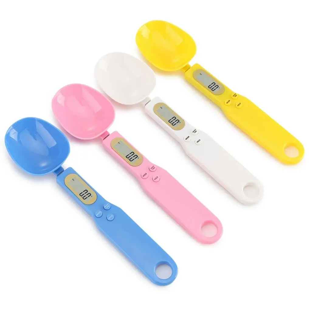 

500g/0.1g LCD Display Digital Kitchen Measuring Spoon Electronic Digital Spoon Scale Mini Kitchen Scales Baking Supplies