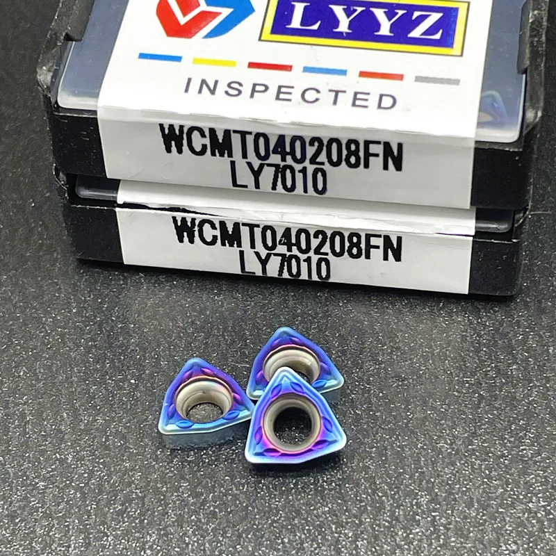Фото WCMT 030208 FN WCMT 040208 FN WCMT 050308 FN WCMT06T308FN WCMT 080412 FN Nano Blue Твердый сплав Высококачественная обработка стали с лезвием №3