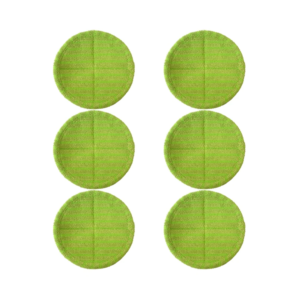 

6 Pcs Replacement Pad for Cordless Electric Rotary Mop Sweeper Wireless Electric Rotary Mop Replacement Scrubber Pad