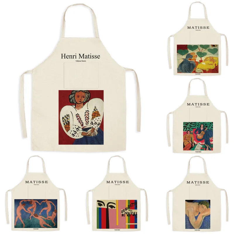 

Letter Alphabet Kitchen Aprons for Women Bibs Household Cleaning Pinafore Home Cooking Apron Man Kid Aprons Baking Accessories