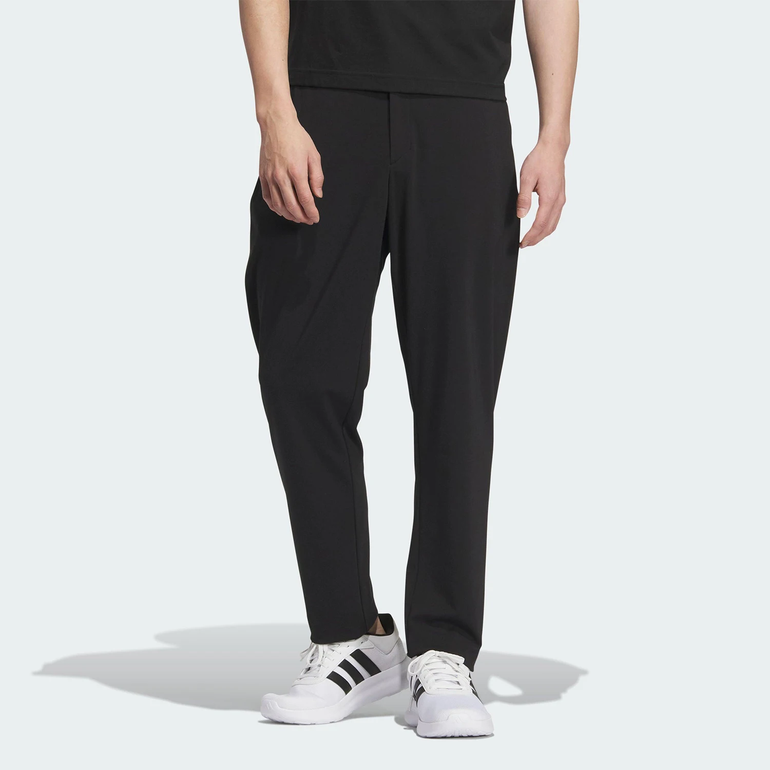 Фото Оригинальные мужские трикотажные простые брюки Adidas WUZONG LIANG PT, модель KC5830 №1