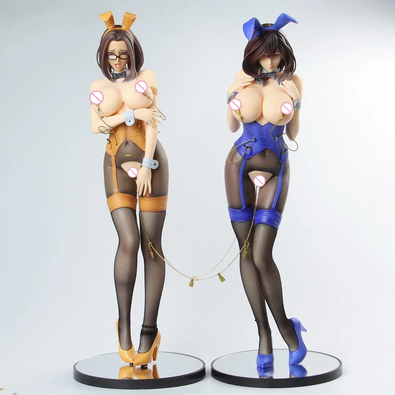 

2022 new 41CM Anime Sexy Figure Adult Action Figures Hot Toys Native Non Virgin Soft Bunny Girl clothes off Anime Model Gifts