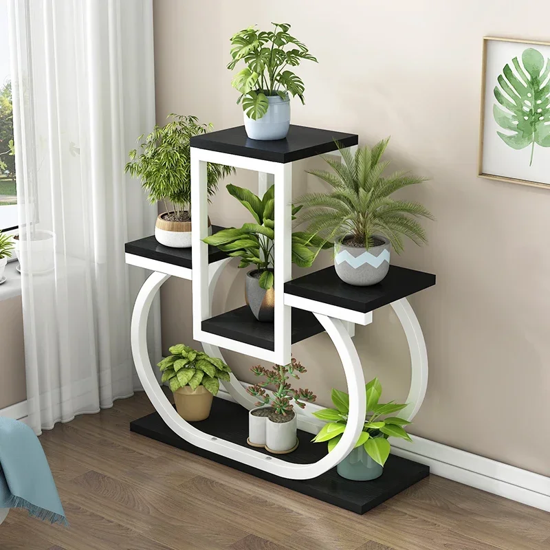 Цветочная подставка полка для интерьера от пола до потолка балкона эркера в