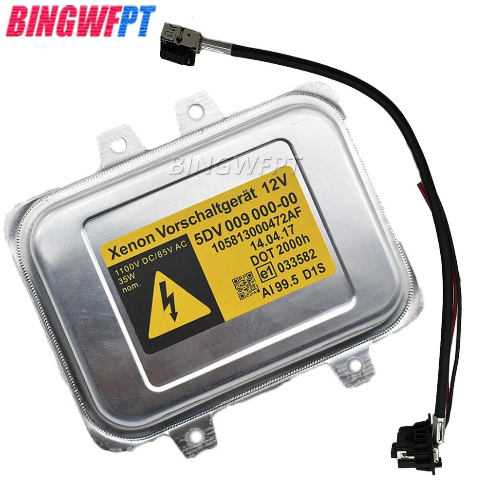 

For B MW M ercedes-Benz Saab Cadillac D1S HID Xenon Headlight Ballast Computer Light Control 5DV 009 000-00,5DV009000-00
