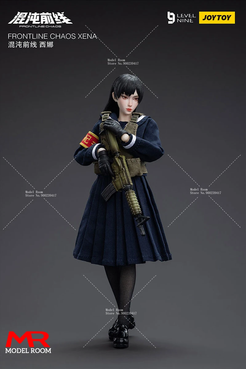 JOYTOY LEVEL NINE 1/12 FRONTLINE CHAOS AMY DORA XENA фигурка мини-фигурка женщина-солдат кукла для