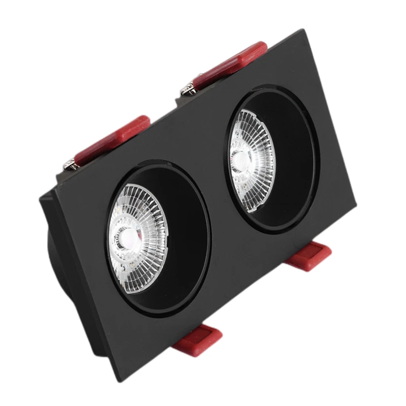 Современный простой светильник вниз встроенный темный декор бытовой