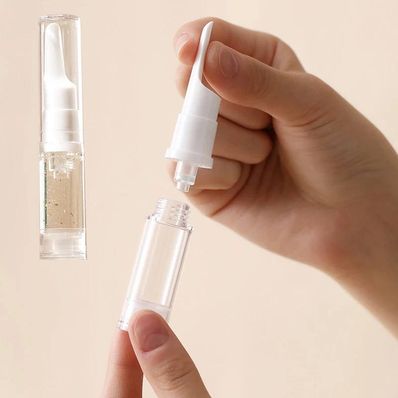 5ml Clear Airless Vacuum Pump Bottle Cosmetic Eye Cream Trav