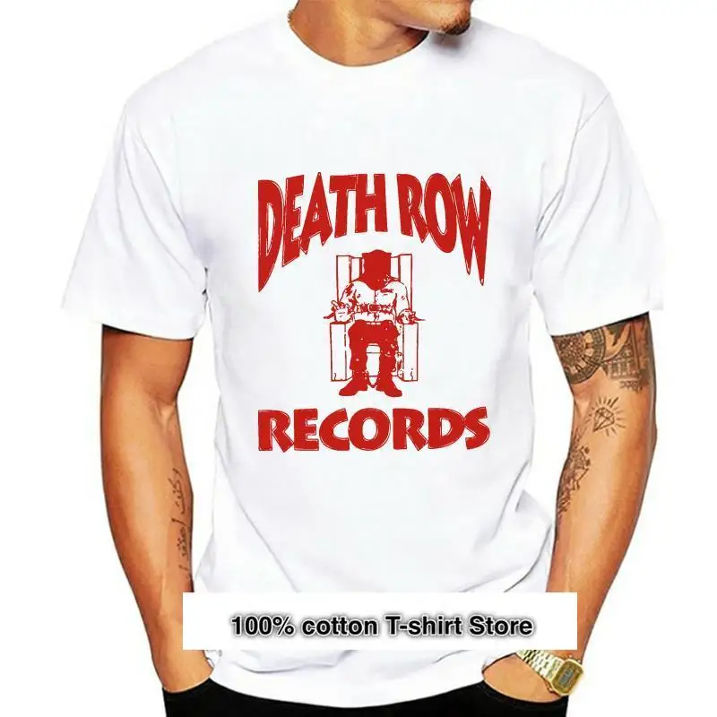 

Camiseta de Death Row Records, etiqueta de inscripción Logo Rouge, oficial