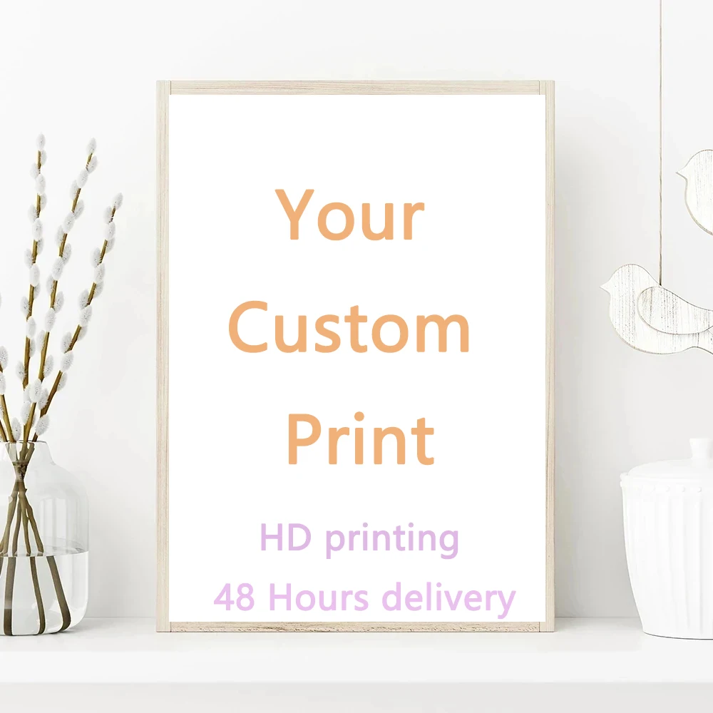 Настенное искусство с вашей фотографией картина для украшения гостиной