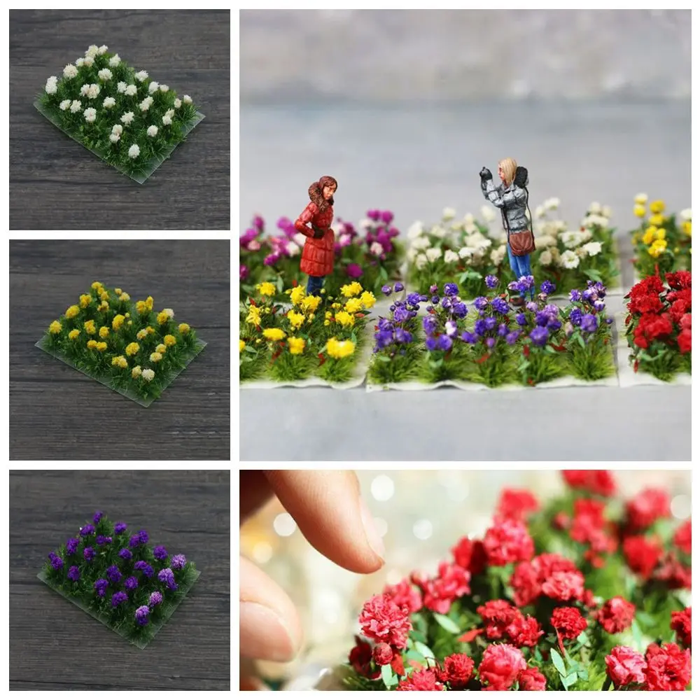 Grass Modeling Flower Cluster Resin Wasteland Tuft