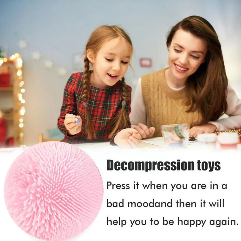 

8cm Sensory Fidget Squeeze Ball Toy Novelty Gag Stress Gift Pressure Adults To Ball Release Squishy Anxiety Relief Great Z5b6
