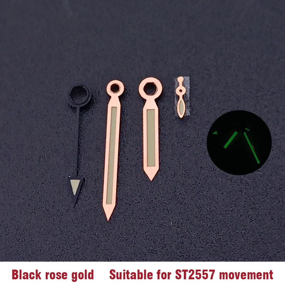 Зеленые светящиеся стрелки для часов ST2533/ST2557/ST2555/6497