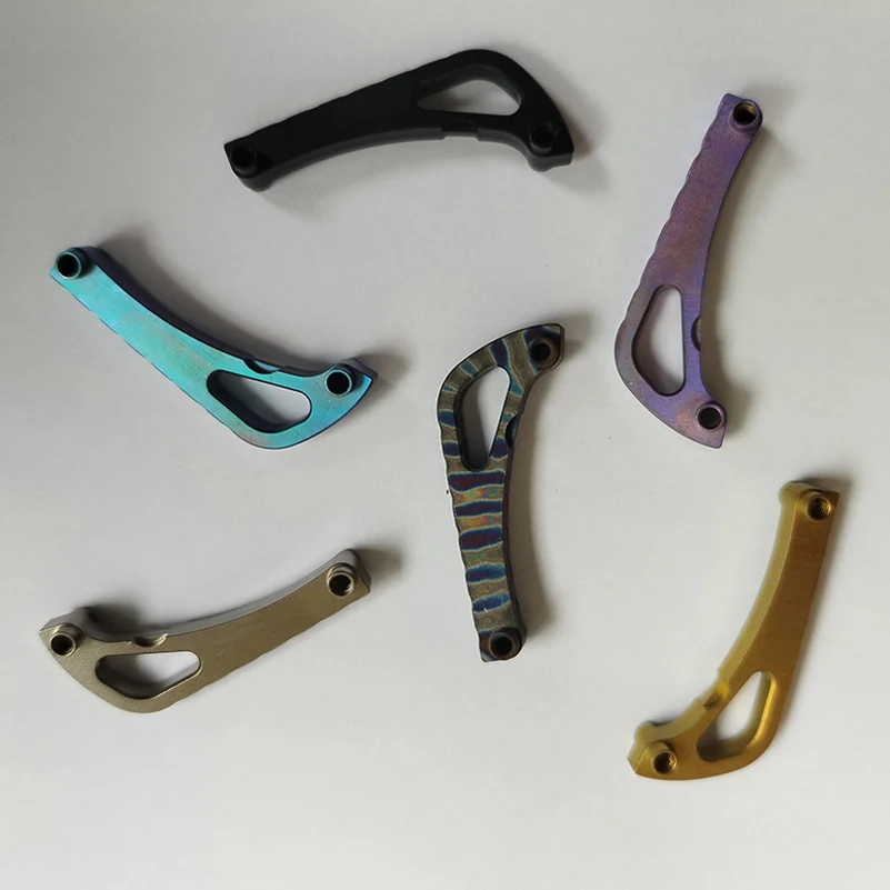 Титановый с ЧПУ 6-цветный нож встроенная задняя прокладка для рюкзака осью ножей