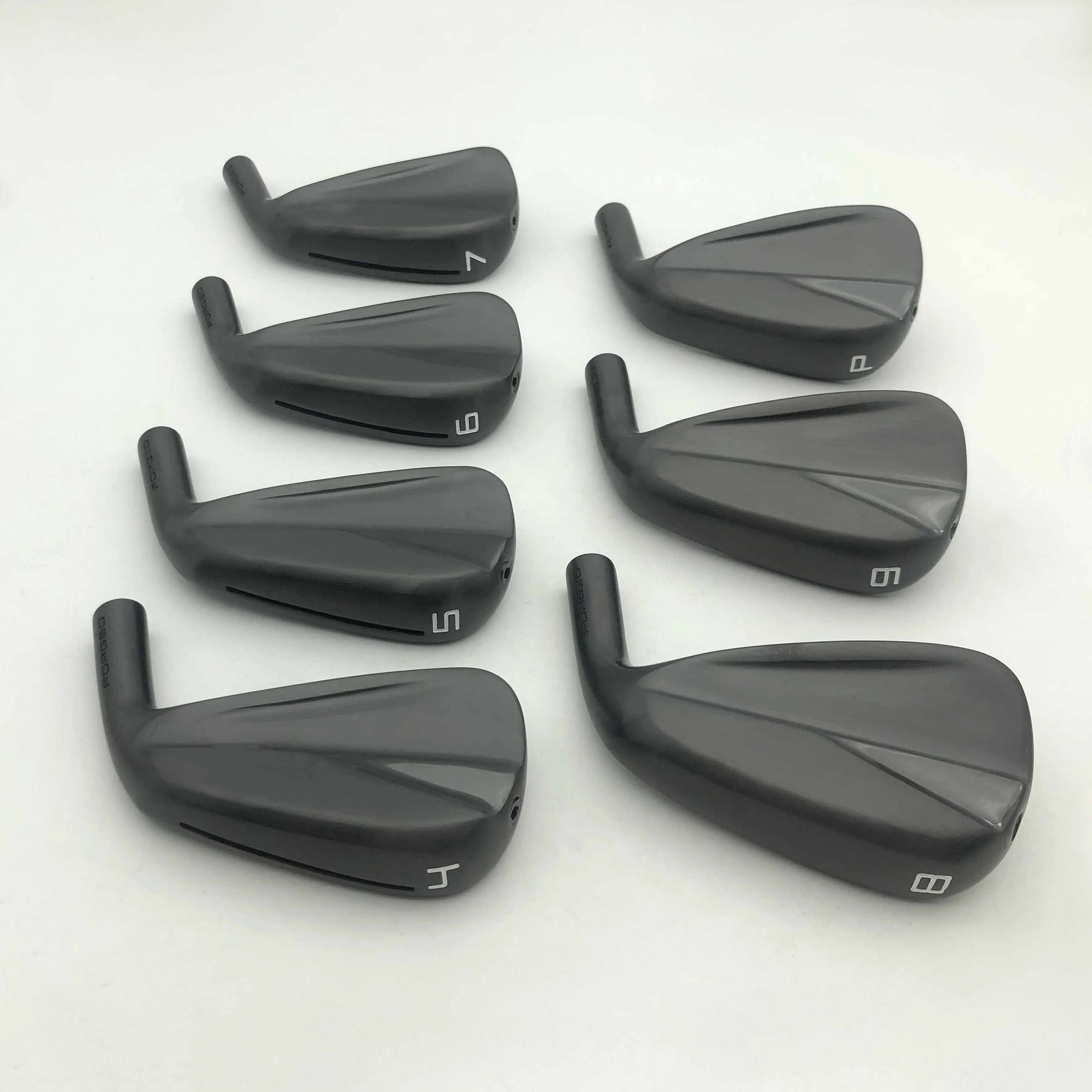 

TL made Black P770 Golf Clubs P770 Iron Set Three Generations Of Tour Long Distance Forged Hollow Blade Back 456789P Free Ship