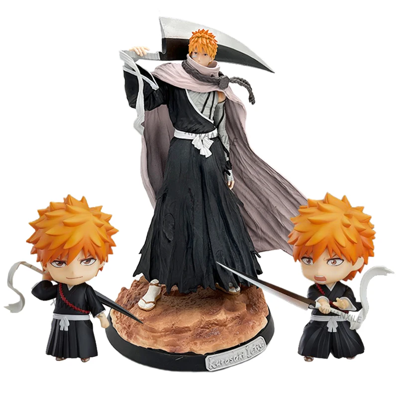 

Фигурка аниме 34 см отбеливатель Ichigo Kurosaki экшн-фигурка отбеливатель #991 фигурка Kurosaki Ichigo Коллекционная модель Кукла игрушки подарки