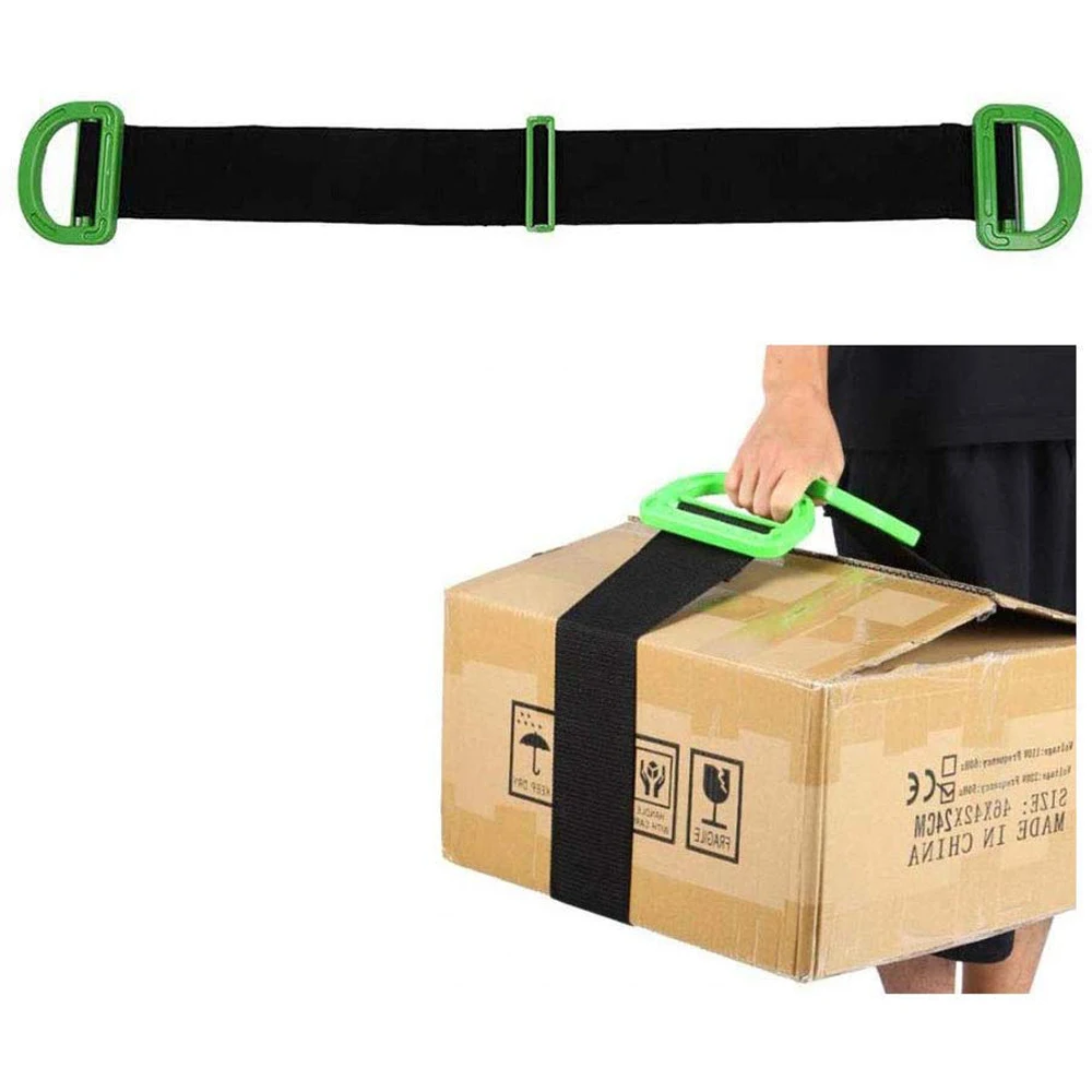 Move House Tool Belt Adjustable Moving And Lifting Straps For Furniture Boxes Mattress green Strap Team Straps Mover Easy Convey