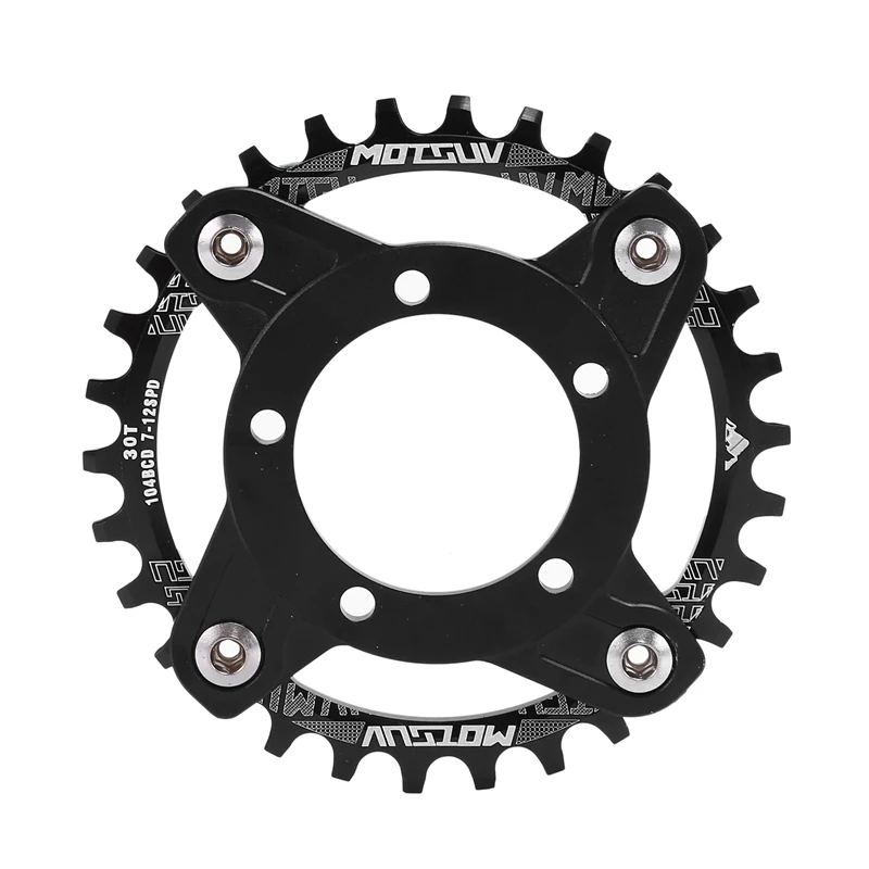 

E-Bike Crankset 104BCD For Bafang Mid-Drive Aluminum Alloy Electric Bike Accessories