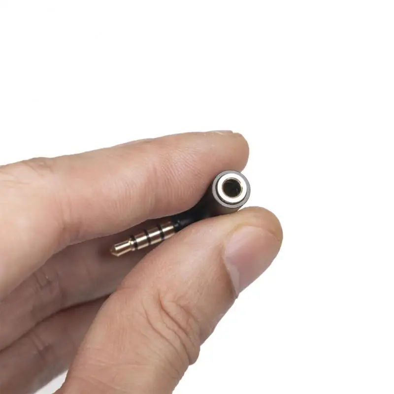 3 5 мм между мужчинами и женщинами 90-градусный прямоугольный адаптер-конвертер