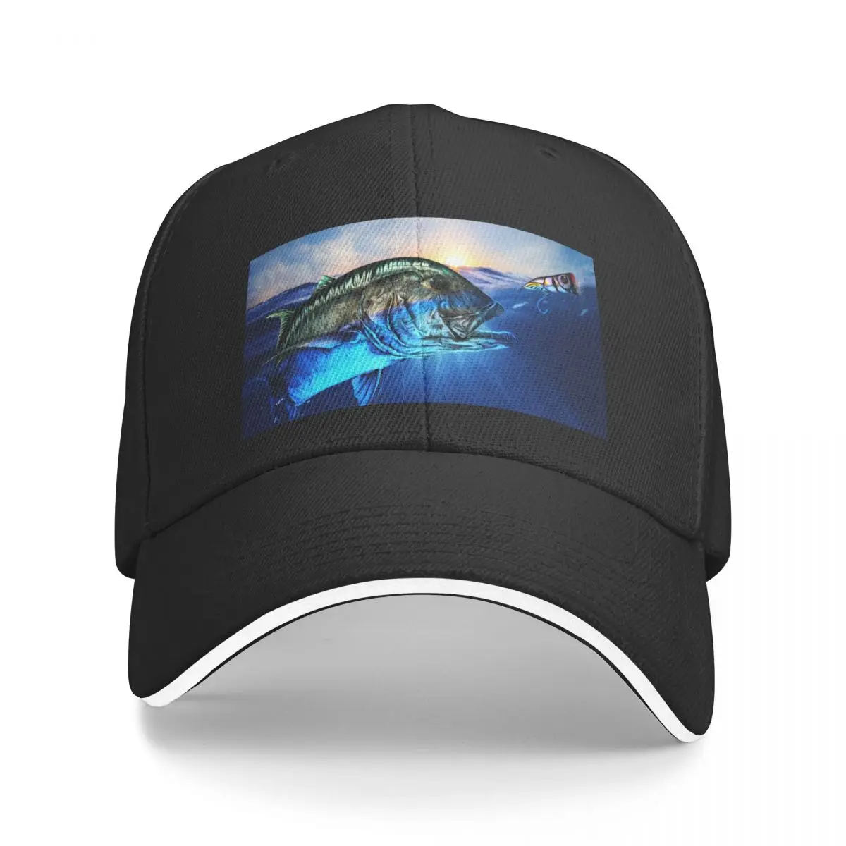 Бейсболка Giant Trevally and popper Женская бейсболка из вспененного материала модель 2024