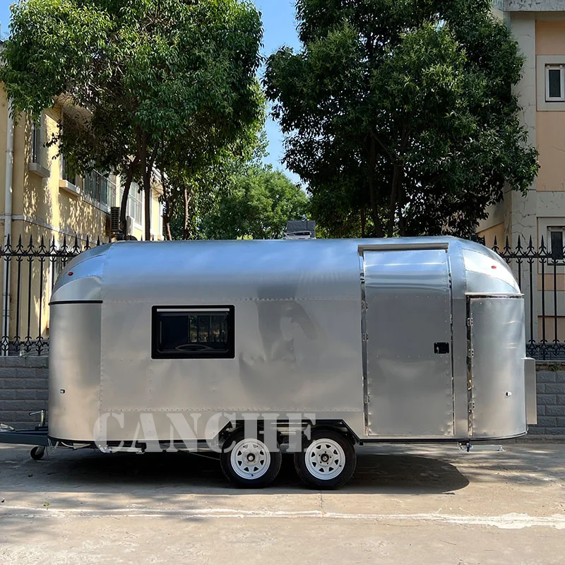 

Compact caravan manufacture rv camper airstream camping trailer with fully equipend kitchen caravan for sale in usa