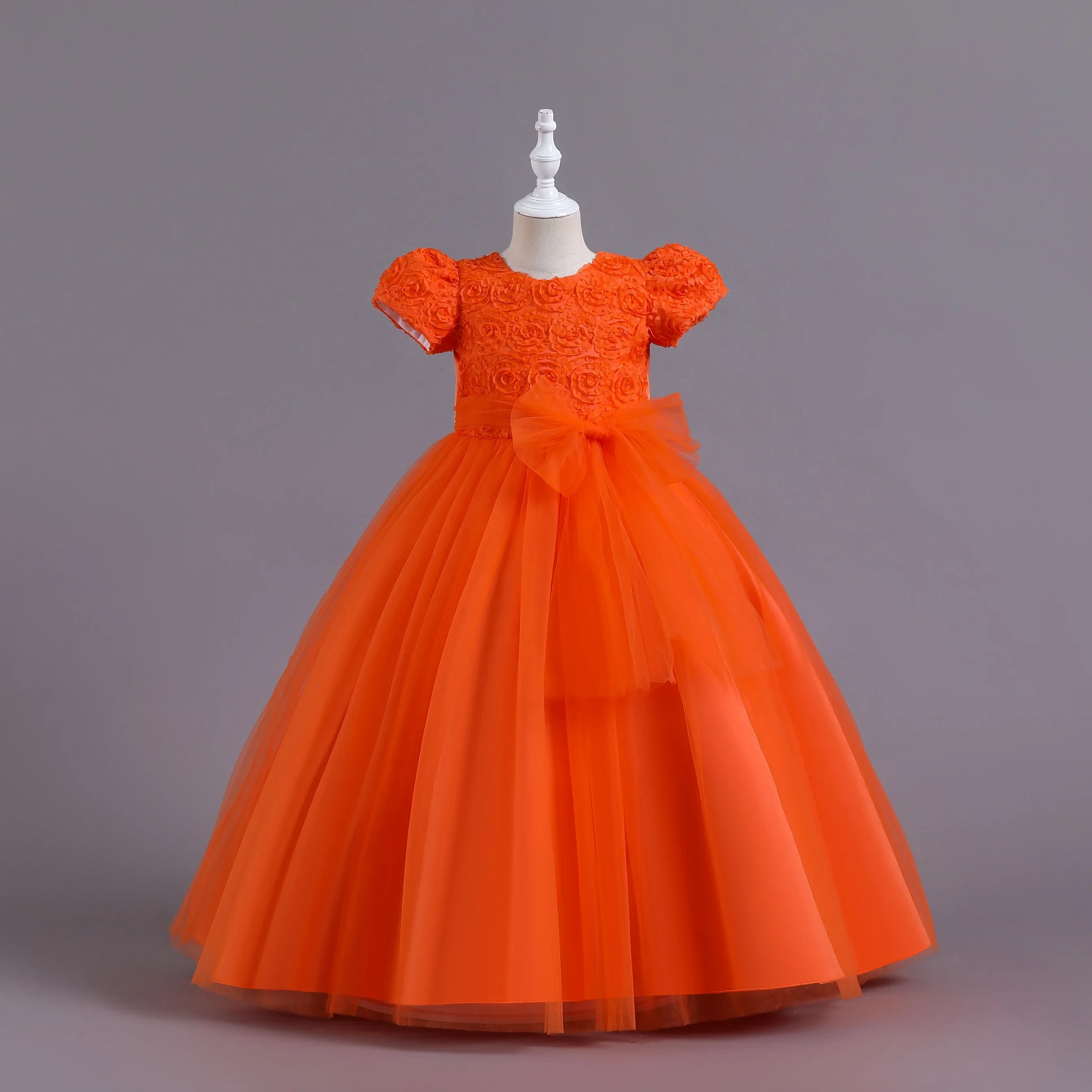 Платье женское длинное 4 цвета 110-160 см