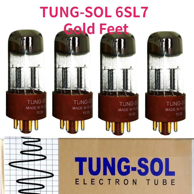 Вакуумная трубка TUNG-SOL 6SL7 Золотая ножка/Обычная ножка для замены 6N9P 6H9 5691