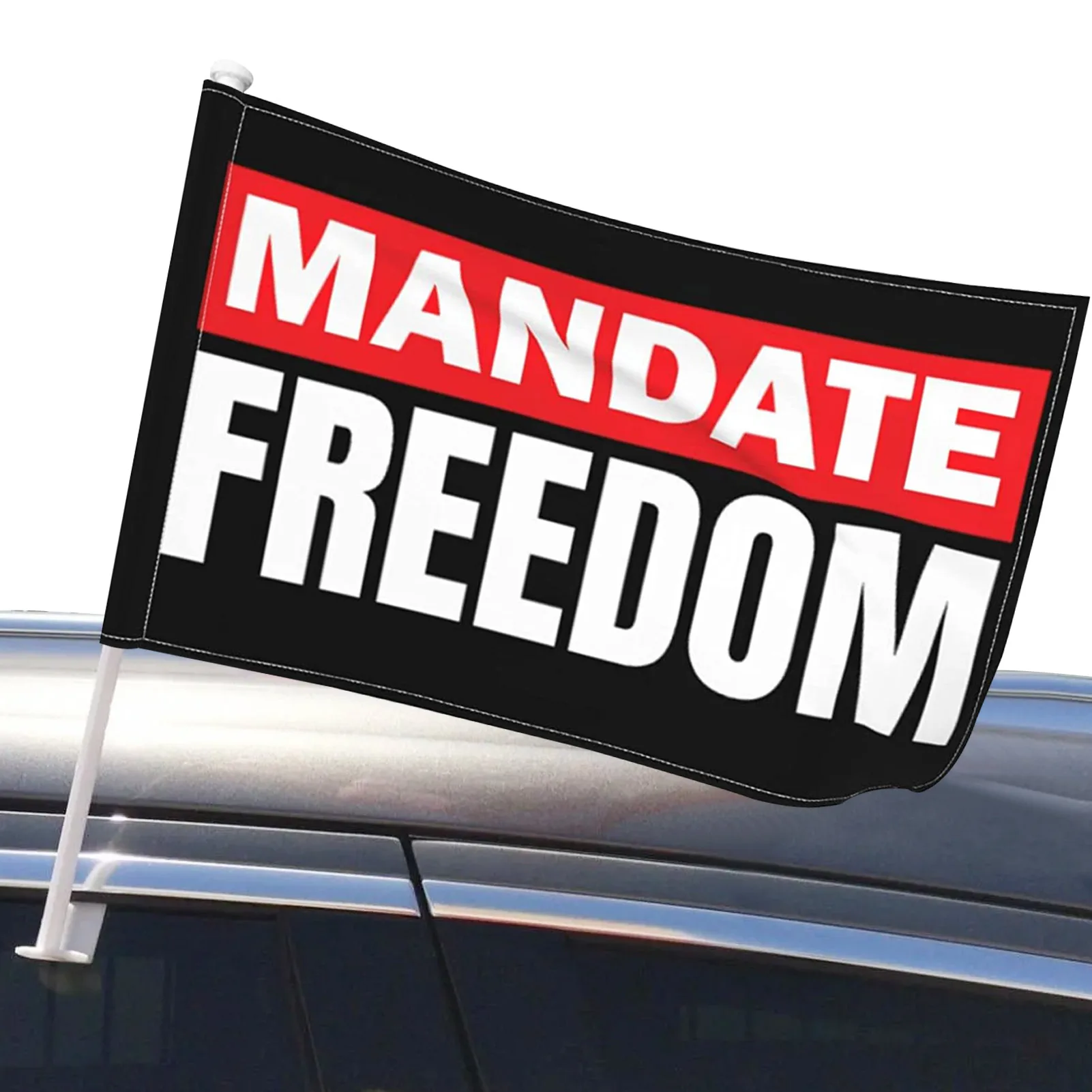 

Freedom 2022 Car Flags Mandate Freedom Car Flag Decor Double-Sided Flag Decoration For Cars And Trucks 18 X 12 Inches No