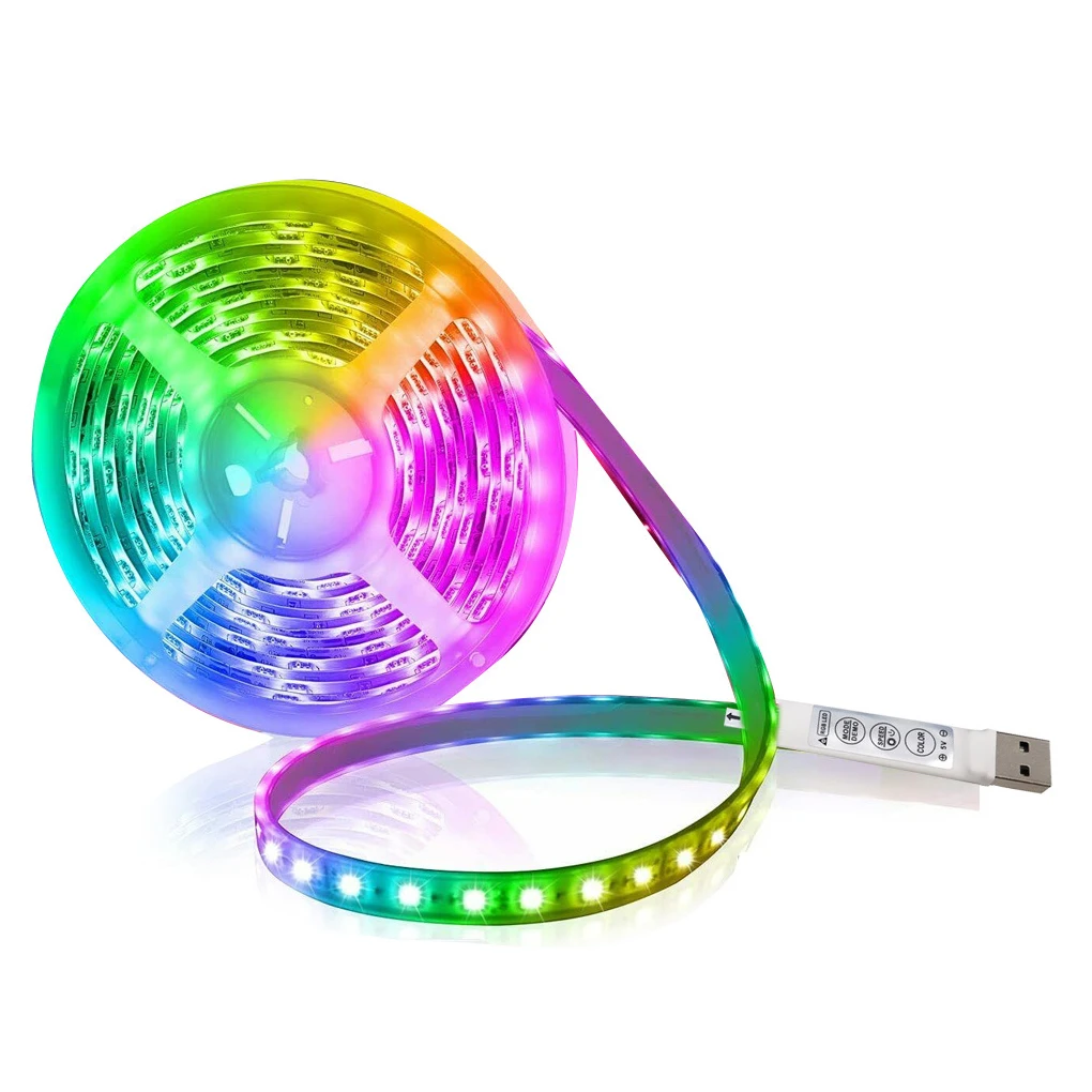 

Гирлянда светодиодсветодиодный с питанием от USB, 0,5-5 м, 120 градусов